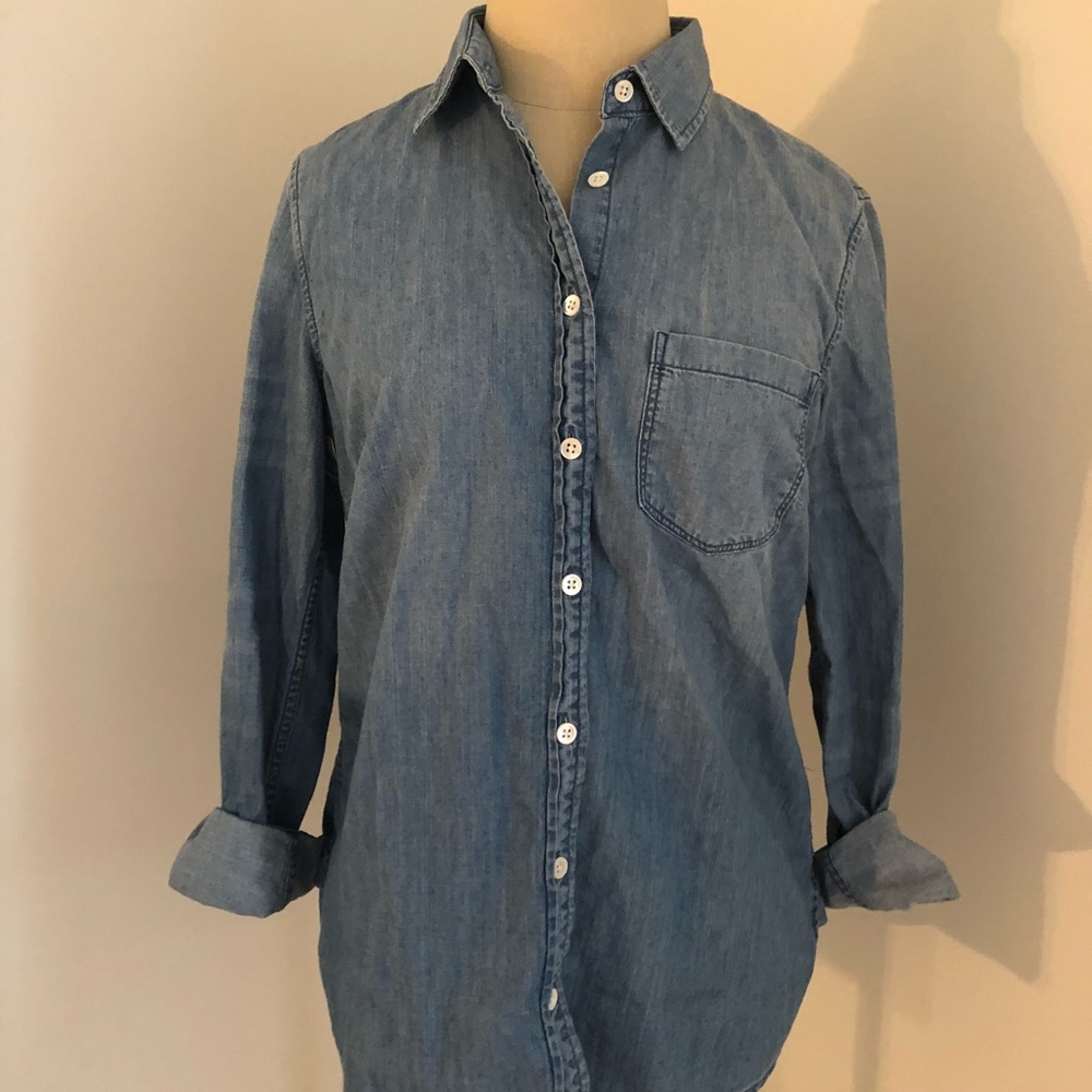 JCREW Chambray Button Down